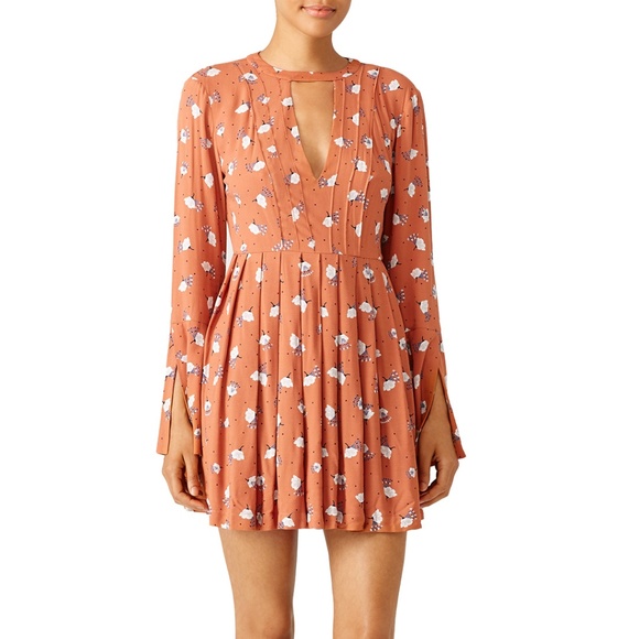 Free People Dresses & Skirts - FREE PEOPLE | Tegan Printed Mini Dress - Size 2